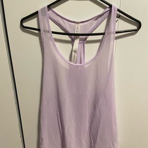 Lululemon mesh racerback tank